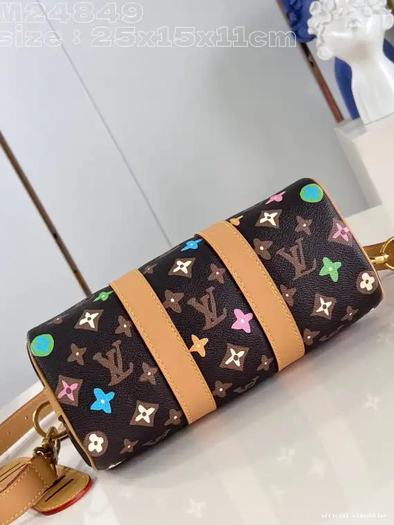 Official oldcobbler LOUIS KEEPALL VUITTON 25 BANDOULIÈRE 0705